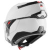 Shark OXO Blank White W05 Motorcycle Helmet - Image 5